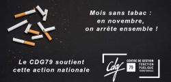 Novembre : le mois sans tabac