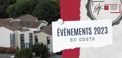 Evènements 2023 du CDG 79