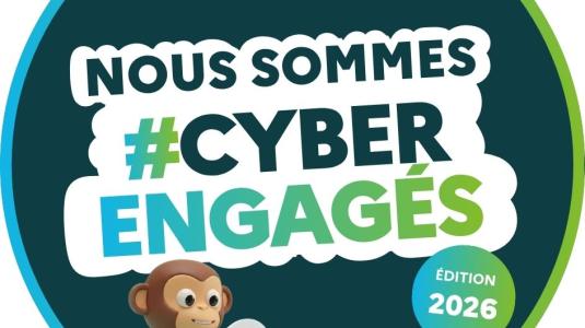 Badge pour le cybermois d'octobre 2026