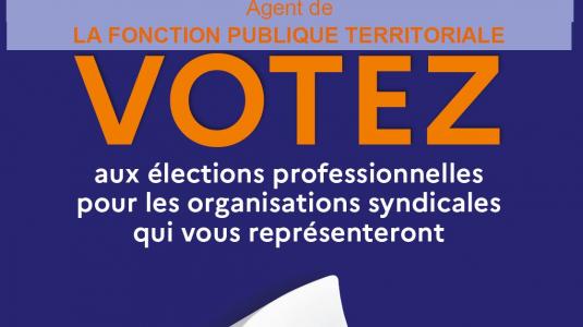 Elections professionnelles de la fonction publique territoriale