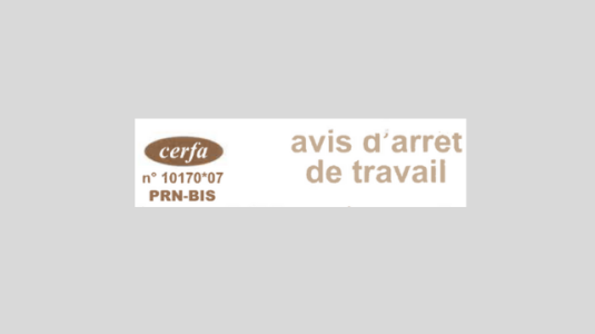 Arrêt de travail